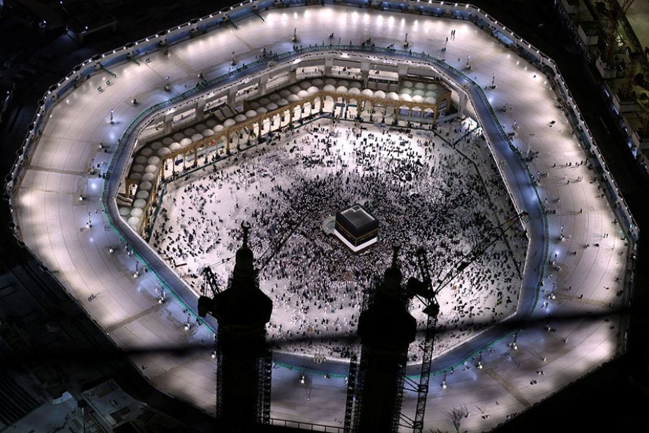 Hajj: The cyclone of pilgrims circling the Mecca