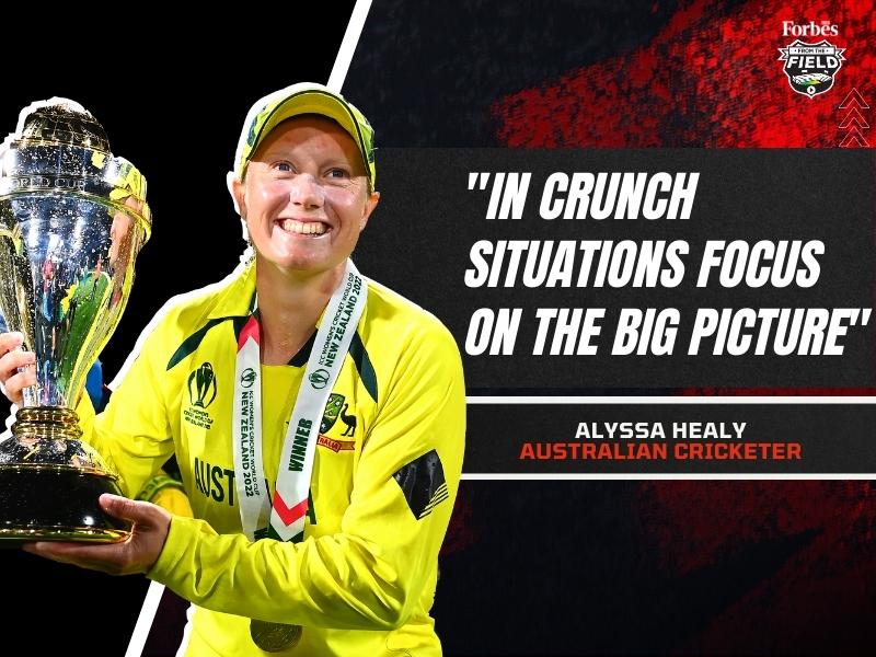 Alyssa Healy Forbes India From the Field SM