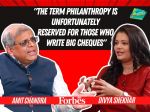 'Philanthropy is a term unfortunately reserved for those who write big cheques': Amit Chandra